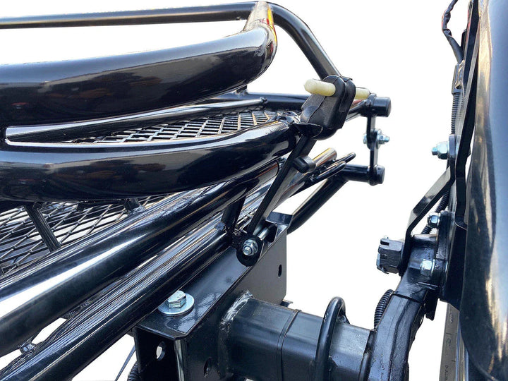 3-Rail Freestyle Motorcycle Trailer Stand Store or Roll